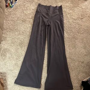 purple athleta flare leggings worn maybe twice